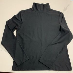 SPANX Black Mock Turtle Small